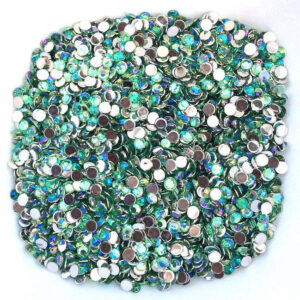 Mint AB Flatback Acrylic Gems