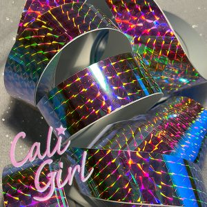 Premium Super Prism Holographic Rainbow Rod Tape