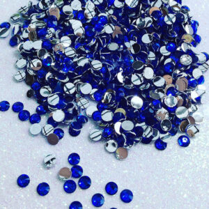 Royal Blue Flatback Acrylic Gems