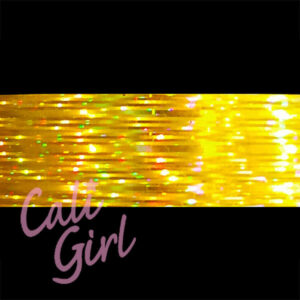 Live Wire Gold Holographic Rod Tape