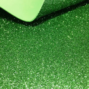 Green Glitter Foam Sheet