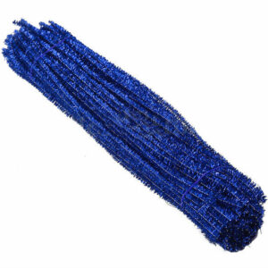 Metallic Blue Pipe Cleaners