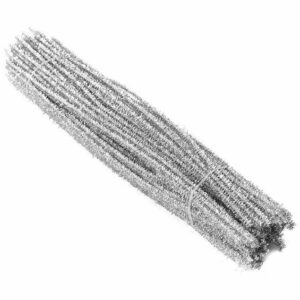 Metallic Silver Pipe Cleaners
