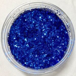 Sapphire Blue Glitter