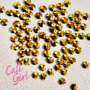 Ballarat Gold Flatback Acrylic Gems