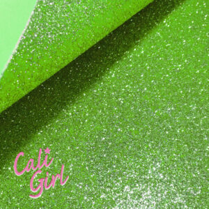 Light Green Glitter Foam Sheet
