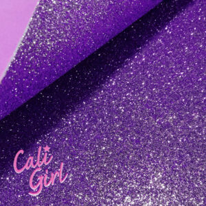 Purple Glitter Foam Sheet